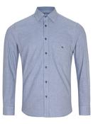 DG's Drifter Blue Regular Long Sleeve Casual Shirt | Mc Ginleys image
