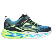 Skechers 400139L/BBLM Glow Ultra Blk/Blue/Lime | Mc Ginleys