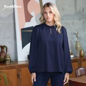 Rant &amp; Rave Fee Top Navy | Mc Ginleys image