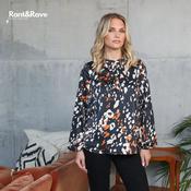 Rant &amp; Rave Ebony Top Black | Mc Ginleys image