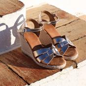 Rant &amp; Rave Mary Ann Wedge Sandal Champagne | Mc Ginleys image