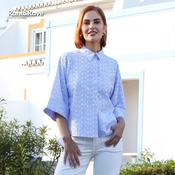 Rant and Rave Raya Shirt Sky | Mc Ginleys image