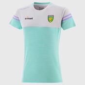 Donegal Sedona 060 Womens T Shirt GRN/WHI/PUR | Mc Ginleys