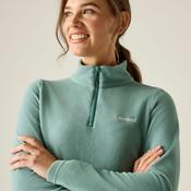 Regatta RWA027 Sweethart Womens Half Zip Fleece Ivy Moss | Mc Ginleys