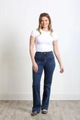 Rant &amp; Rave Ada Wide Leg Jean Mid Ink | Mc Ginleys image