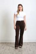 Rant &amp; Rave Bridget Cord Wide Leg Mocha | Mc Ginleys image
