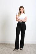 Rant &amp; Rave Jane Wide Leg Jean Black | Mc Ginleys image