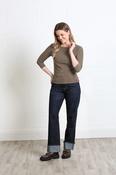 Rant &amp; Rave Molly Stripe Top Moss | Mc Ginleys image