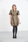 Rant and Rave Evelyn Dress Black Gold | Mc Ginleys