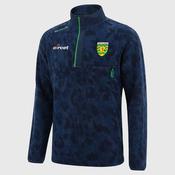 O'Neills Donegal GAA Men's Imperium Sherpa Half Zip Fleece Top Marine/Green | Mc Ginleys image