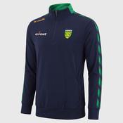 O'Neills Donegal GAA Men's Imperium Half Zip Top Marine / Green / Amber | Mc Ginleys image