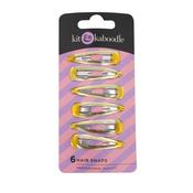 Kit &amp; Kaboodle Hair Snaps Blonde 6 Pack