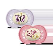 MAM Original Night Soother 16+ months 2 Pack (Varied Colours) image