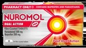 Nuromol Dual Action 200mg/500mg Tablets 24s image