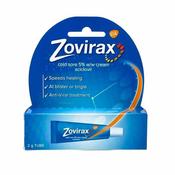 Zovirax Cold Sore Cream 5% Tube 2g image