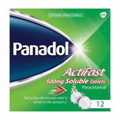 Panadol Actifast Soluble 12 Tablets