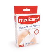 Medicare White Cotton Gloves - Small image