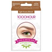 1000Hour Lash &amp; Brow Dye Kit - Light Brown