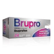 Brupro Ibuprofen 200mg 24 Tablets