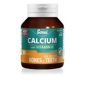 Sona Calcium with Vitamin D 30 Tablets