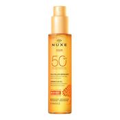 Nuxe Sun Tanning Sun Oil High Protection SPF50 150ml