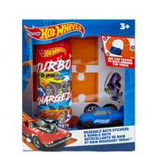 Hot Wheels Bath Stickers &amp; Bubble Bath Set image