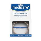 Medicare Copper Bangle With 2 Magnets Plain - Small/Medium image