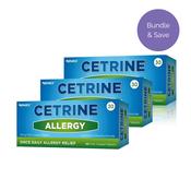 Cetrine Allergy 10mg 90 Tablets (3 Month Supply) image