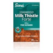 Sona Milk Thistle Forte - Liver and Digestive Support 30 Capsules