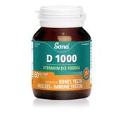 Sona D 1000 - Vitamin D 1000 IU 60 Tablets