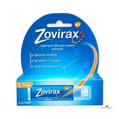 Zovirax Cold Sore Cream 5% Pump 2g image