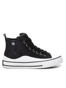 Refresh Girls Black Platform Hi-Top Trainer - 151115 image