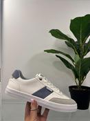 s.Oliver White/Blue Mens Trainer