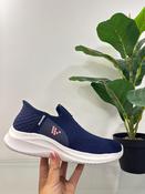 Wink Womans Navy Slip On's