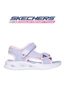 Skechers Girls Lavender/Light Pink S-Lights: Sola Glow Sandal - 303024 image