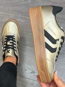 Xti Gold Metallic Platform Gum Sole Trainer - 144585