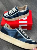 Drilleys Navy/Blue Trainers - Eighty