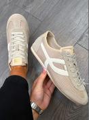 XTI Ladies Beige Flat Trainer - 145229 image
