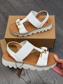 Heavenly Feet Ladies White Sandals - Lulu2 image