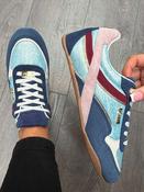 Lloyd &amp;amp; Pryce Tommy Bowe Navy/Blue Trainer - Buttimer