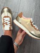 Lloyd &amp;amp; Pryce Tommy Bowe Gold/Tan Mesh Trainer - Bargell