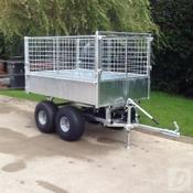 Quad tipper trailer | McHale Agri, Forest &amp; Garden