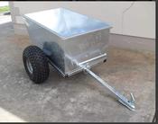 Galvanized quad tipper trailer | McHale Agri, Forest &amp; Garden