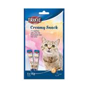 Trixie Creamy Snack Cat Treat - White Fish - McLaughlins image