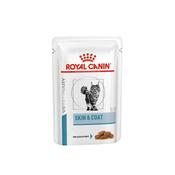 Royal Canin Veterinary Cat Skin &amp; Coat in Gravy Pouches 12x85g - McLaughlins