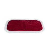 (DUMMY) Trixie | Festive Pet Bed | Christmas Red &amp; White Nevio Plush Lying Mat - McLaughlins image