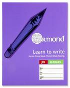 Ormond 40pg J09 Junior Copy Book