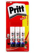 Pritt Stick Card 3x22g Glue Sticks