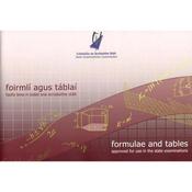 Maths Formulae &amp; Log Tables (1st - 6th Year)