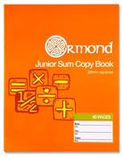 Ormond 40pg 20mm Sq Junior Sum Copy